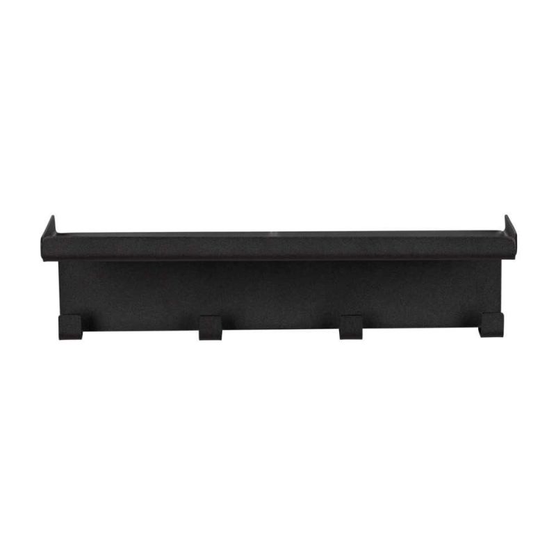 Sina magnetica cu carlige si suport Ima Wenko Black Outdoor Kitchen 30 x 6,5 x 9 cm negru 55067100 - 2