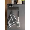 Sina magnetica cu carlige si suport Ima Wenko Black Outdoor Kitchen 30 x 6,5 x 9 cm negru 55067100 - 9