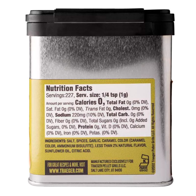 Condimente pentru gratar Traeger Blackened Saskatchewan Rub 227 grame SPC198 - 2