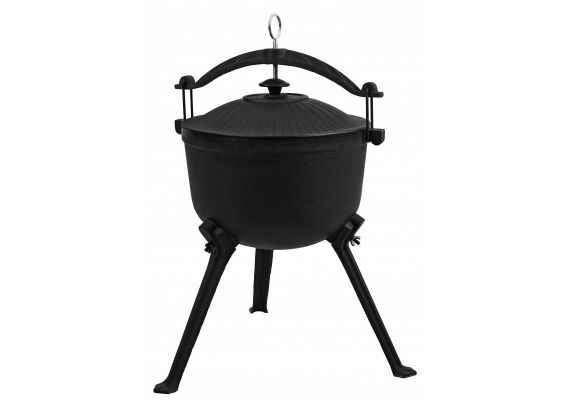 Ceaun vanatoresc din fonta cu capac 7,5 litri Activa 19906 - 1 Ceaun vanatoresc din fonta cu capac 7,5 litri Activa 19906 - 1