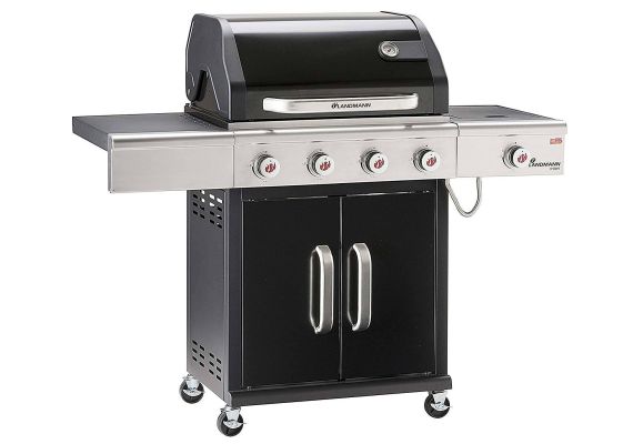 Gratar pe gaz Landmann Triton 12962, gratare din fonta, PTS 4+1 arzatoare din inox - 1 Gratar pe gaz Landmann Triton 12962, gratare din fonta, PTS 4+1 arzatoare din inox - 1