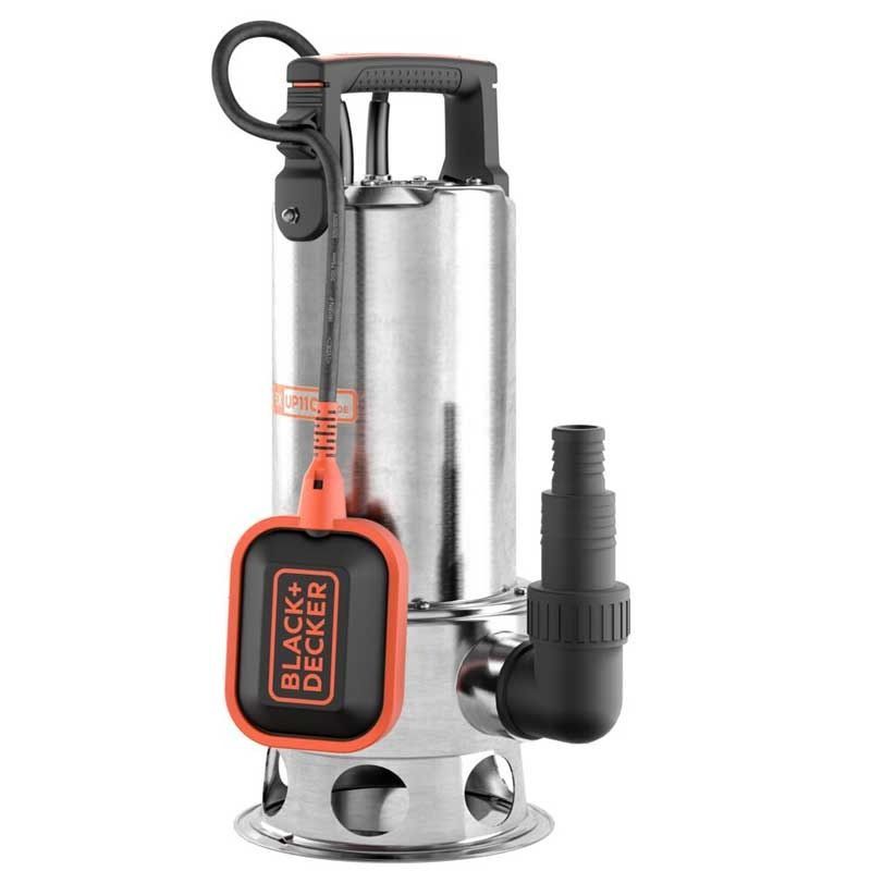 Pompa sumersibila apa murdara 1100w 16500 l/h Black+Decker BXUP1100XDE - 1 Pompa sumersibila apa murdara 1100w 16500 l/h Black+Decker BXUP1100XDE - 1