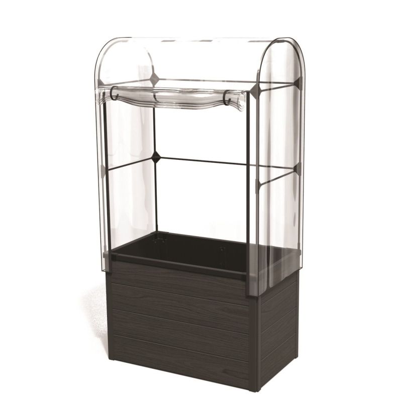 Jardiniera gri cu sera Keter Maple 249294 - 1 Jardiniera gri cu sera Keter Maple 249294 - 1