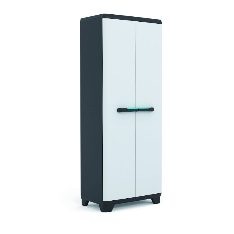 Dulap 3 polite gri Keter High Linear Utility 68x39x173cm 9726000 - 1 Dulap 3 polite gri Keter High Linear Utility 68x39x173cm 9726000 - 1