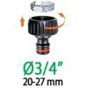 Set starter conector robinet 3/4 reductor 1/2 cuple automate 1/2 duza Claber - 88020000 - 4