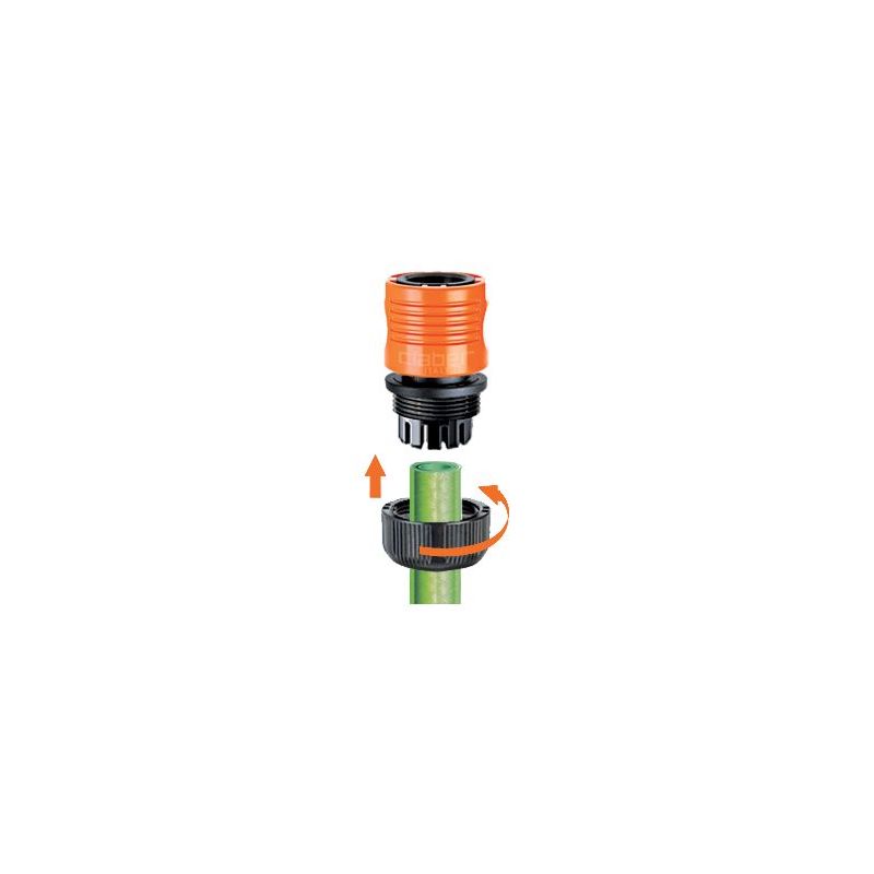 Set starter conector robinet 3/4 reductor 1/2 cuple automate 1/2 duza Claber - 88020000 - 5