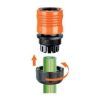 Set starter conector robinet 3/4 reductor 1/2 cuple automate 1/2 duza Claber - 88020000 - 5