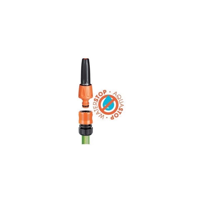 Set starter conector robinet 3/4 reductor 1/2 cuple automate 1/2 duza Claber - 88020000 - 7
