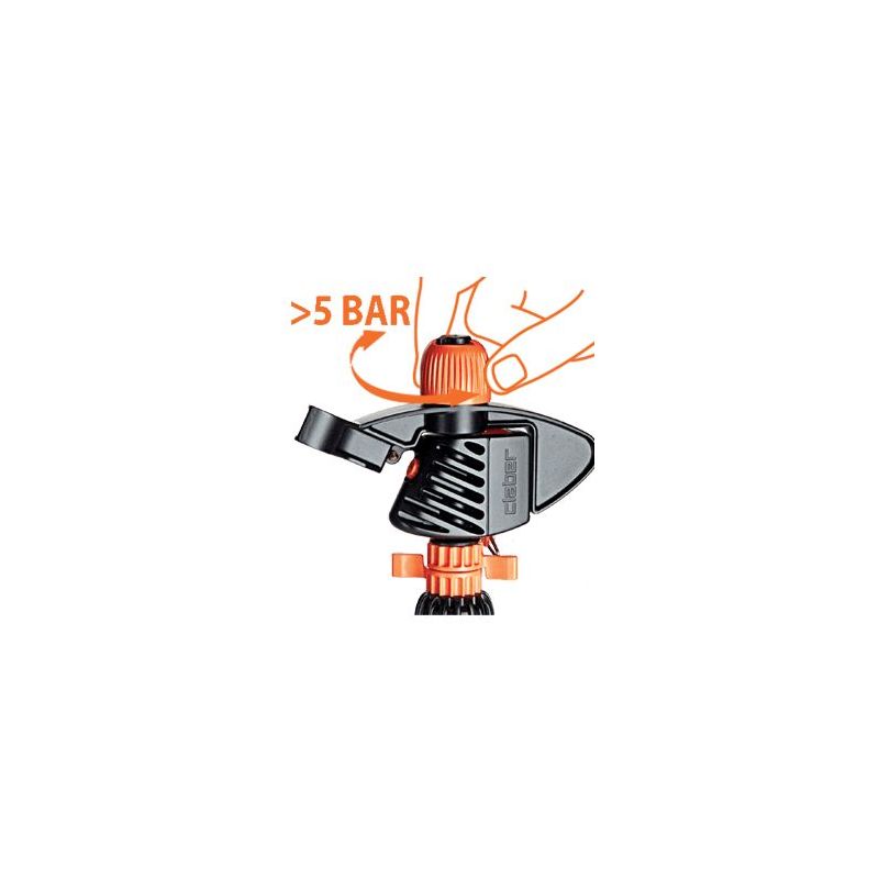 Aspersor cu varf rotativ 397MP Claber - 87070000 - 1 Aspersor cu varf rotativ 397MP Claber - 87070000 - 1