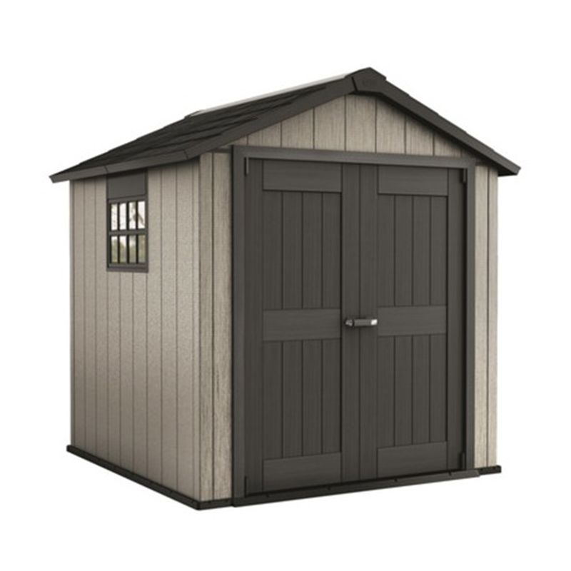 Casuta gradina Keter Oakland 757 cu usa dubla 17201310 - 1 Casuta gradina Keter Oakland 757 cu usa dubla 17201310 - 1