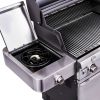 Gratar pe gaz din otel inoxidabil non-magnetic Char-Broil Platinum 4400S 140867, 4 arzatoare din inox, TRU-Infrared - 3