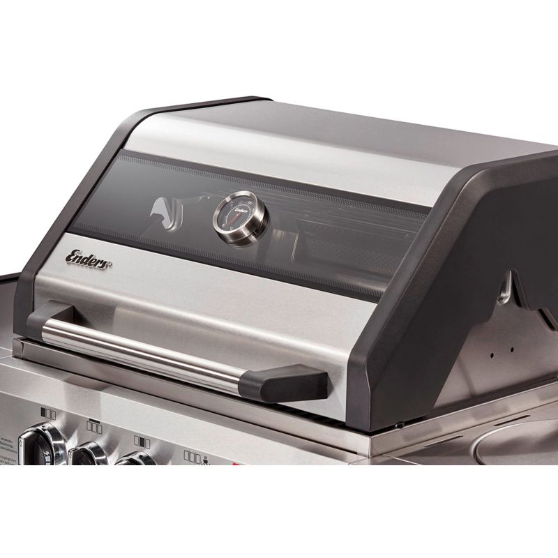 Gratar pe gaz, 3 arzatoare inox, arzator infrarosu, grile fonta, Enders Kansas II Pro 3 SIK Turbo 871333 - 15
