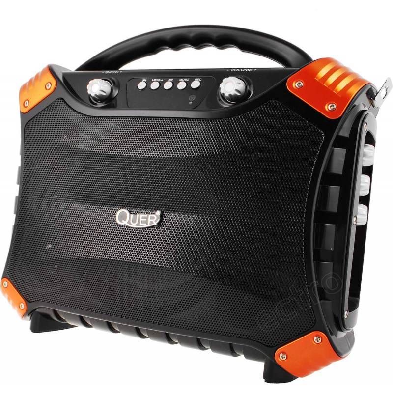 Boxa portabila activa Quer FM/MP3/BLUETOOTH/Karaoke KOM0837 - 1 Boxa portabila activa Quer FM/MP3/BLUETOOTH/Karaoke KOM0837 - 1