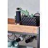 Mini bar rustic cu 3 rafturi, 80x89,5x40 cm, metal si MDF, Wenko 54125100 - 5