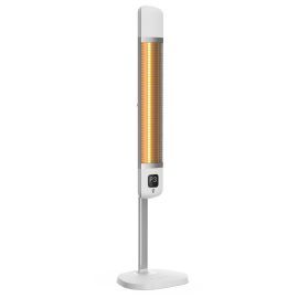 Incalzitor electric infrarosu cu stativ Luxeva PRO FR 2.500 W alb