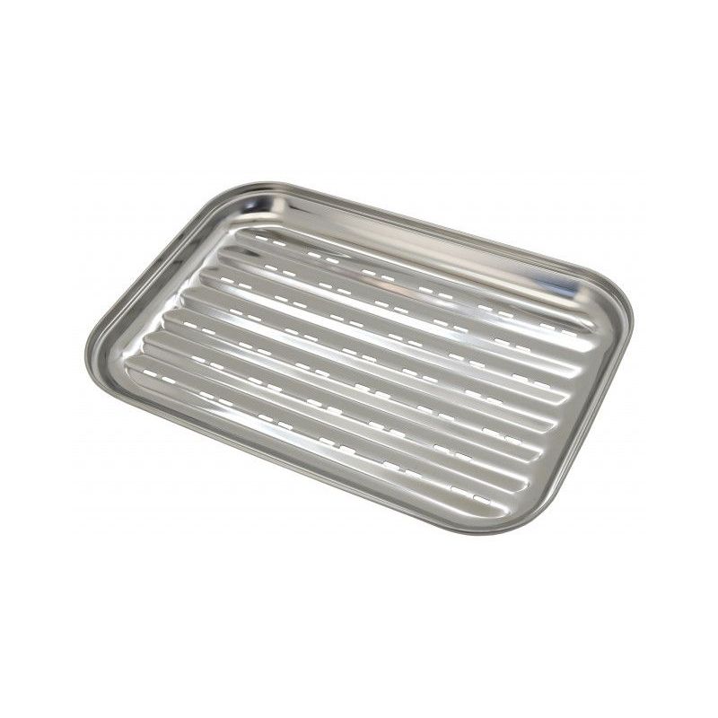 Tava grill din otel inoxidabil 34 x 24 cm Cattara - 1 Tava grill din otel inoxidabil 34 x 24 cm Cattara - 1
