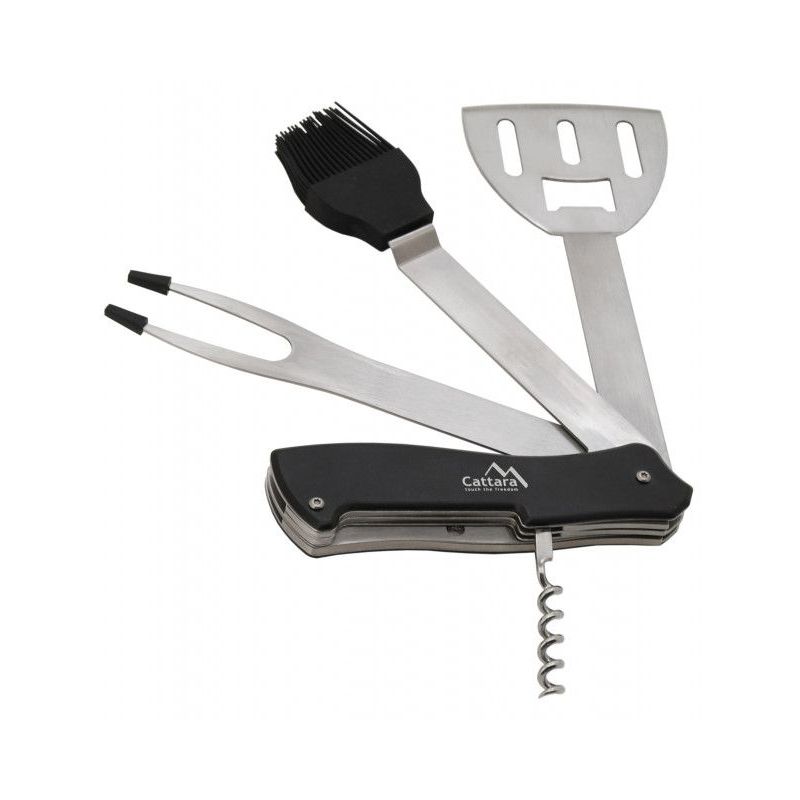 Set multifunctional ustensile pentru gratar 5 in 1 Cattara - 1 Set multifunctional ustensile pentru gratar 5 in 1 Cattara - 1