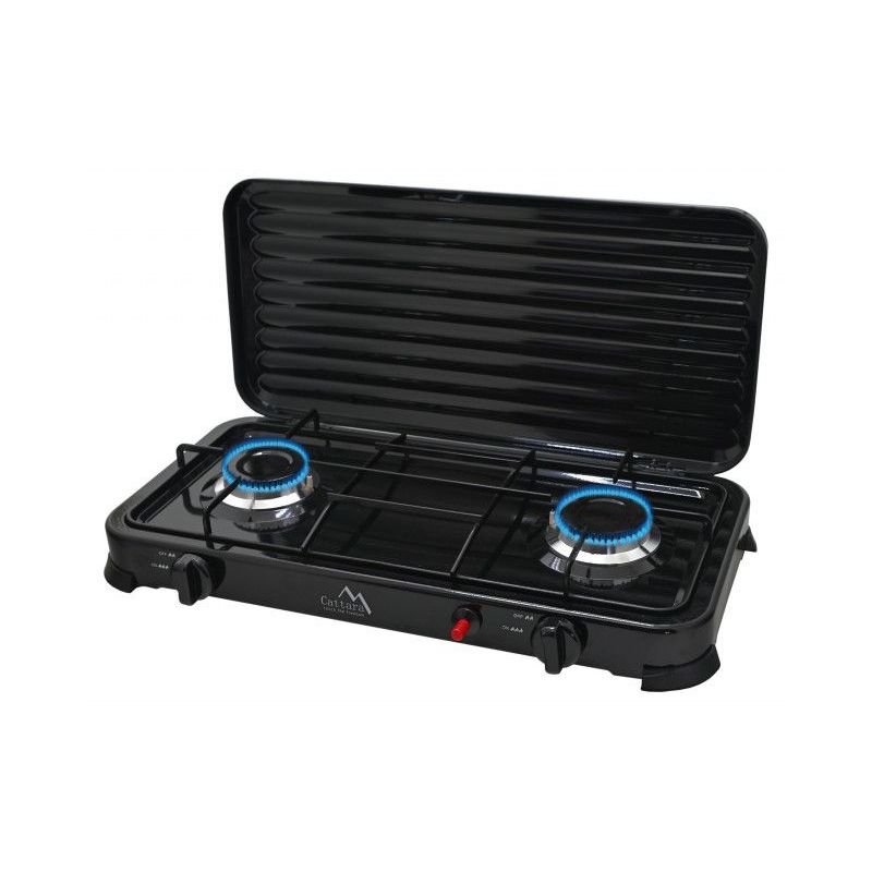Aragaz cu 2 arzatoare portabil Family Cattara TT13596 - 1 Aragaz cu 2 arzatoare portabil Family Cattara TT13596 - 1