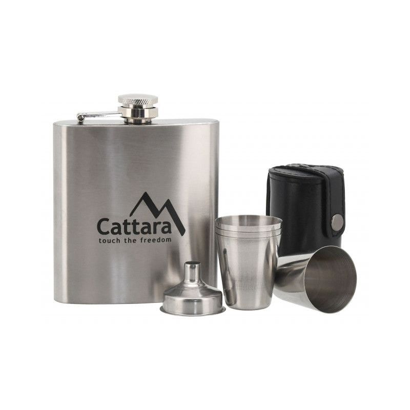 Set butelca 175ml cu 4 pahare Cattara - 1 Set butelca 175ml cu 4 pahare Cattara - 1