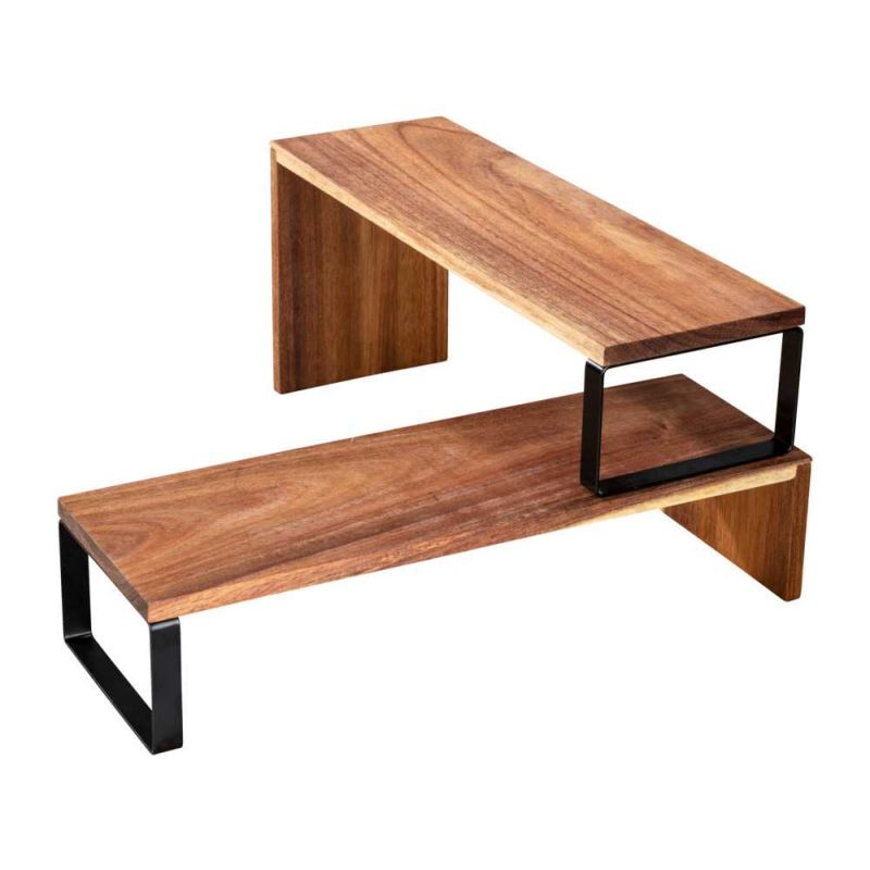 Rafturi de bucatarie din lemn de acacia Wenko Black Outdoor Kitchen 55097100 - 4