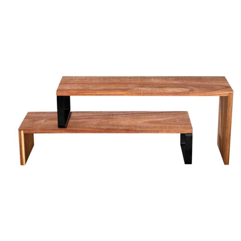 Rafturi de bucatarie din lemn de acacia Wenko Black Outdoor Kitchen 55097100 - 3