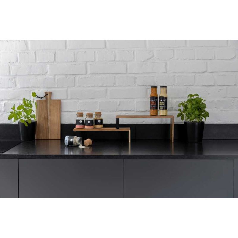 Rafturi de bucatarie din lemn de acacia Wenko Black Outdoor Kitchen 55097100 - 13