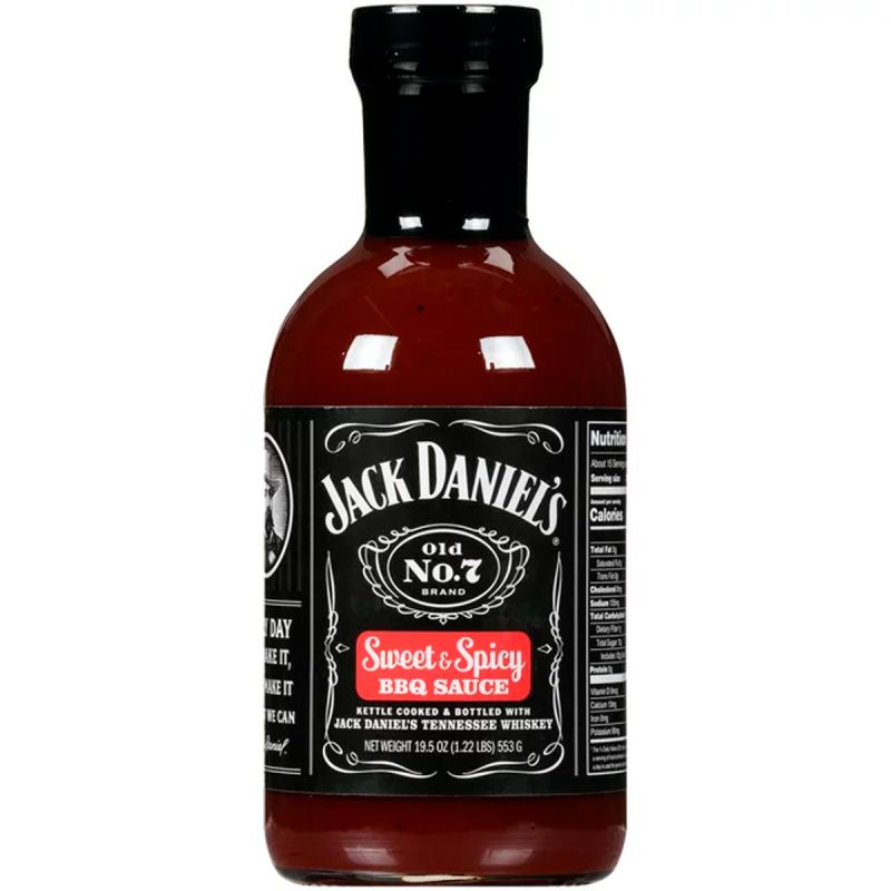 Sos Jack Daniels Sweet & Spicy BBQ Sauce 473 ml 553 g JD-2393 - 1