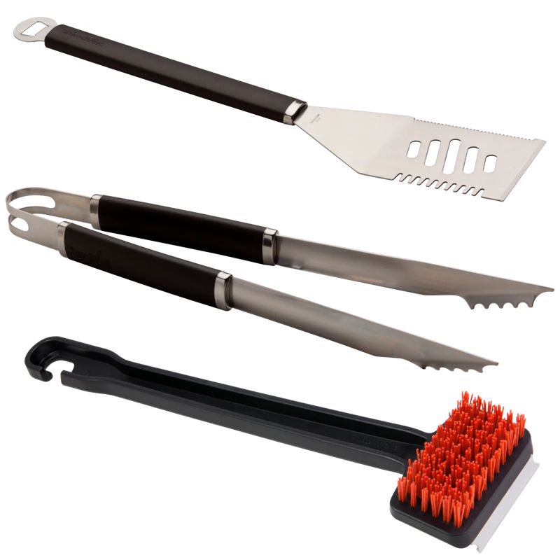 Set 3 ustensile pentru gratar Starter Char-Broil 140768 - 1 Set 3 ustensile pentru gratar Starter Char-Broil 140768 - 1
