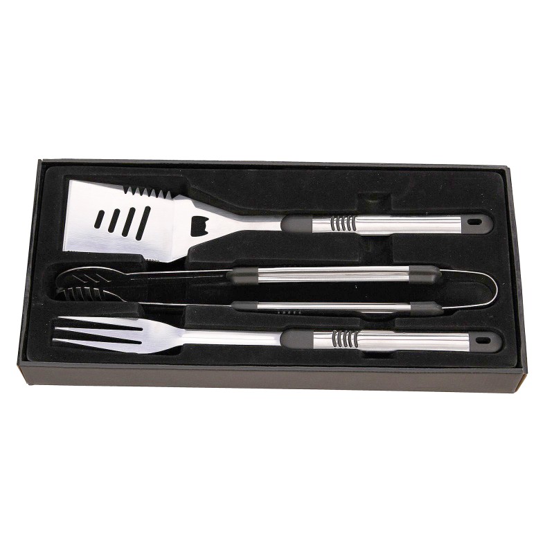 Set 3 ustensile din inox pentru gratar 47 cm Activa 15500 - 1 Set 3 ustensile din inox pentru gratar 47 cm Activa 15500 - 1