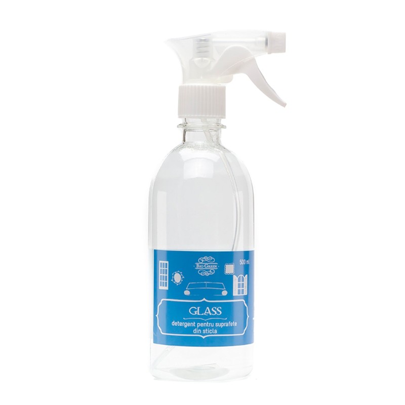 Detergent pentru suprafete din sticla Bio Green Glass spray 500 ml - 1