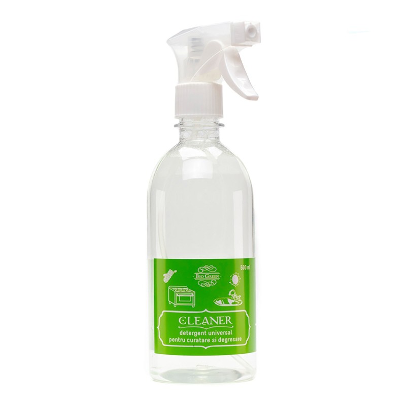 Detergent universal pentru curatare si degresare Bio Green Cleaner spray 500 ml - 1