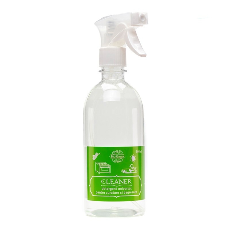 Detergent universal pentru curatare si degresare Bio Green Cleaner spray 500 ml - 1 Detergent universal pentru curatare si degresare Bio Green Cleaner spray 500 ml - 1