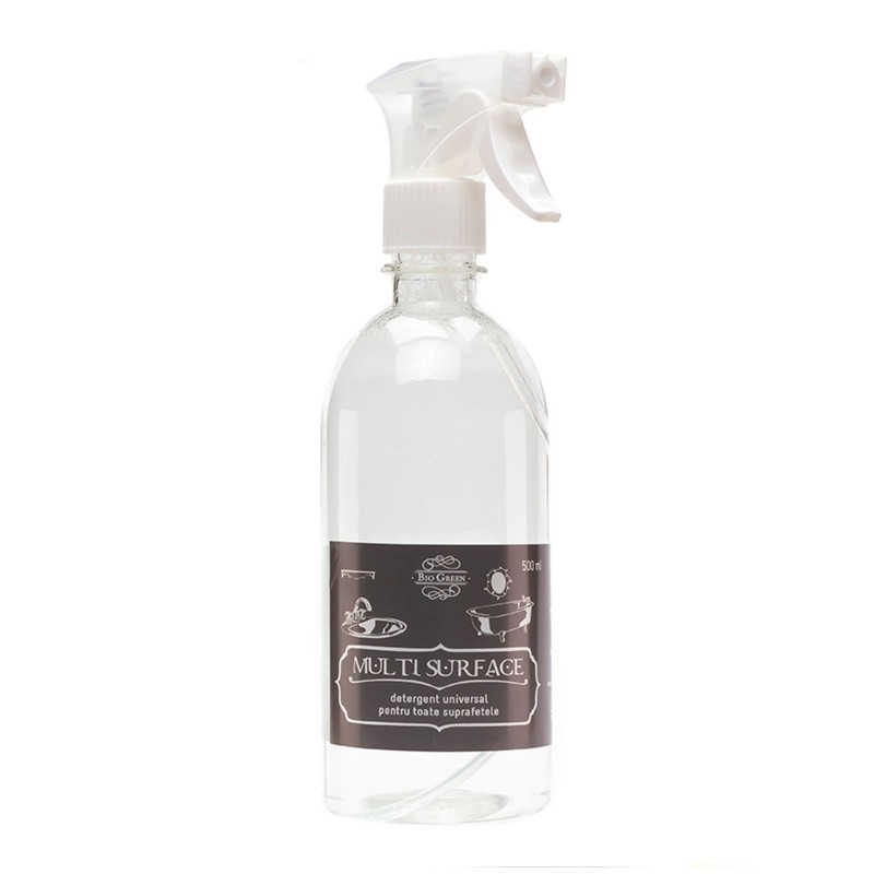 Detergent universal pentru toate suprafetele Bio Green Multi surface spray 500 ml - 1 Detergent universal pentru toate suprafetele Bio Green Multi surface spray 500 ml - 1