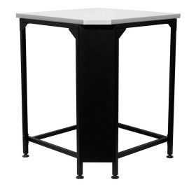 Modul bucatarie de exterior pentru colt cu blat de lucru din inox Cozze negru 90x60x90 cm RES02-90531 - 1