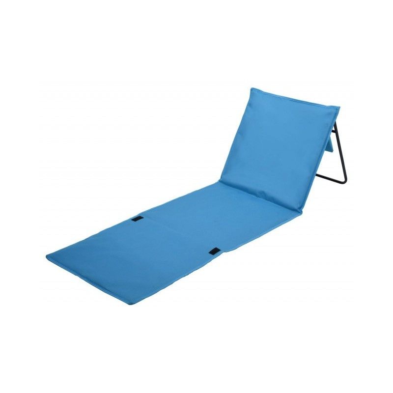 Sezlong pentru plaja pliabil Korfu Albastru - TT13515 - 1 Sezlong pentru plaja pliabil Korfu Albastru - TT13515 - 1