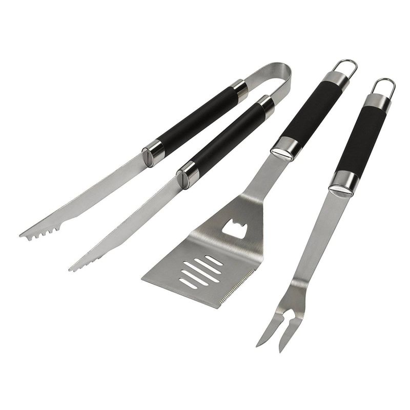 Set 3 ustensile din inox pentru gratar Dancook 130154 - 1 Set 3 ustensile din inox pentru gratar Dancook 130154 - 1