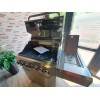 Gratar pe gaz din inox ALL GRILL Allrounder L 100304, cu 4.1 arzatoare si arzator ceramic pentru rotisor - 9