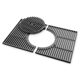 Gratar din fonta 71 x 46 cm cu inel central detasabil pentru BroilChef Paramount 540 SBS - 2