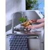 Bucatarie exterior din inox, gratar gaz 4 arzatoare, arzator lateral, chiuveta, frigider 65 l, Buschbeck Oxford - 6