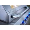 Bucatarie exterior din inox, gratar gaz 4 arzatoare, arzator lateral, chiuveta, frigider 65 l, Buschbeck Oxford - 8
