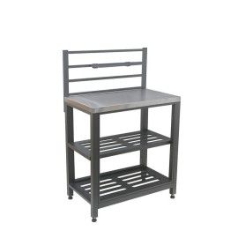 Masa cu rafturi modulara Torino 4 Cattara pentru bucatarie exterioara 80x47x123cm - TT14128 - 1