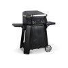 Gratar pe gaz tip plancha cu 2 arzatoare Cozze 500 5kW 90520 si Stand metalic Cozze 90532 - 1