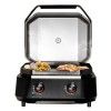 Gratar pe gaz tip plancha cu 2 arzatoare Cozze 500 5kW 90520 si Stand metalic Cozze 90532 - 3