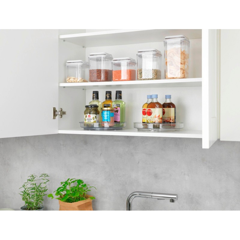 Tava rotativa din plastic reciclat transparent Wenko Victoria 53311100 - 5
