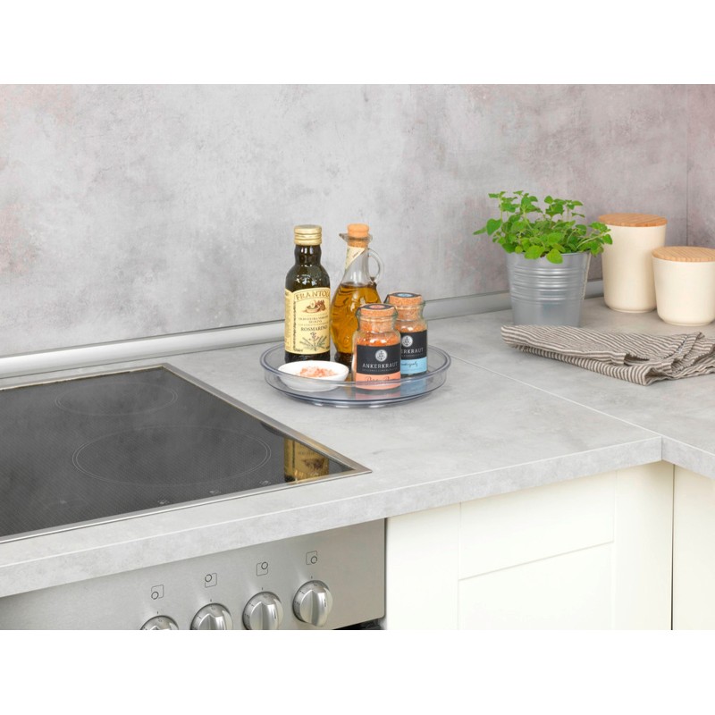Tava rotativa din plastic reciclat transparent Wenko Victoria 53311100 - 7