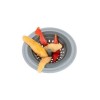 Sita pentru scurgerea de la chiuveta din silicon gri Wenko Edsi 53012100 - 2