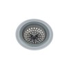 Sita pentru scurgerea de la chiuveta din silicon gri Wenko Edsi 53012100 - 1