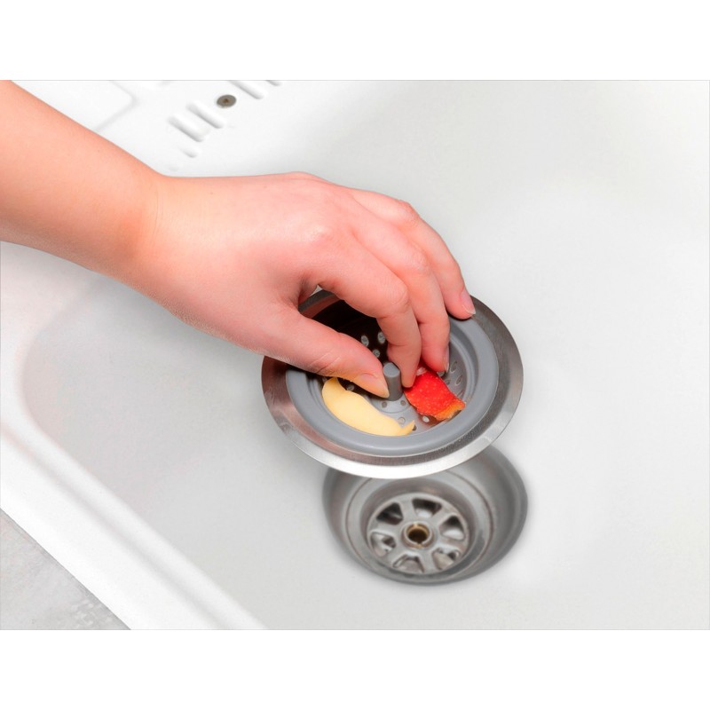 Sita pentru scurgerea de la chiuveta din silicon gri Wenko Edsi 53012100 - 6