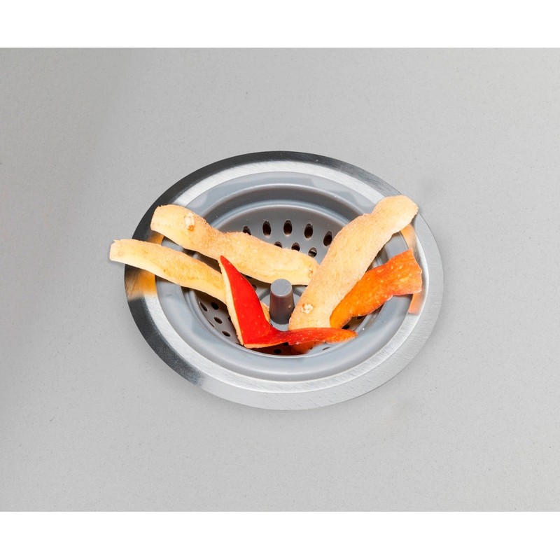 Sita pentru scurgerea de la chiuveta din silicon gri Wenko Edsi 53012100 - 3