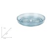 Tava rotativa din plastic reciclat transparent Wenko Victoria 53311100 - 3